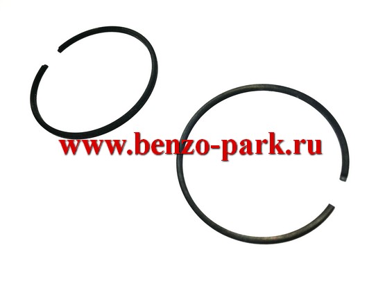 Кольца поршневые компрессионные для бензопил типа Partner 350, Partner 371, Poulan 2150, Poulan 2250 и др., d=41мм (пара)