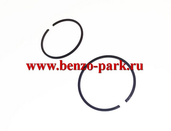 Кольца поршневые компрессионные для китайских бензопил с объемом двигателя 62 см3 (диаметр 48мм) (пара)