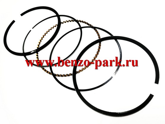 Комплект поршневых колец (кольца) для четырехтактных двигателей мощностью 13 л.с., типа Lifan 188F, d=88 mm