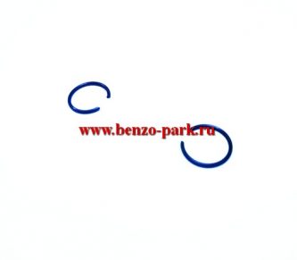 Стопорные кольца поршневого пальца для бензопил и бензокос под палец 9,5 мм (пара)
