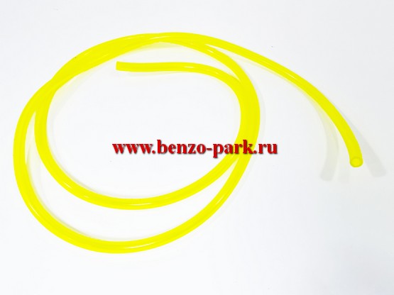 Топливный шланг для бензопил и бензокос (прозрачный, бензомаслостойкий), длина 1 метр (100 см), внутренний диаметр 3,5 мм, наружный диаметр 5,5 мм