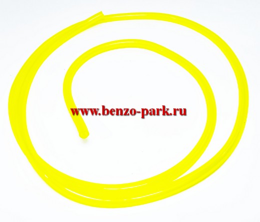 Топливный шланг для бензопил и бензокос (прозрачный, бензомаслостойкий), длина 1 метр (100 см), внутренний диаметр 3,5 мм, наружный диаметр 5,5 мм