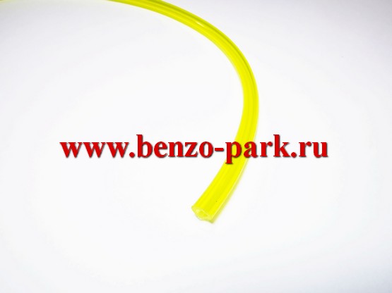 Топливный шланг для бензопил и бензокос (прозрачный, бензомаслостойкий), длина 30 см, внутренний диаметр 2,5 мм